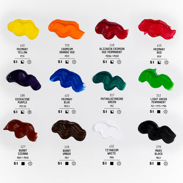 Basics Acrylic Set - 12x118ml